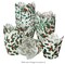 200 Pcs Christmas Cupcake Wrappers Holly Christmas Tulip Cupcake Liners Tulip Cupcake Wrappers and Holly Muffin Liners for Christmas Party Decoration